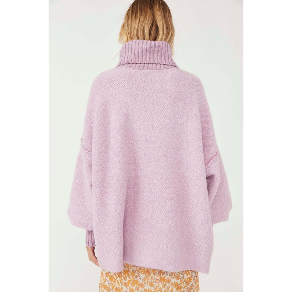🎉LAST CHANCE🎉 NWT Free People Milo Pullover / Moonlit Orchid - Picture 3 of 6